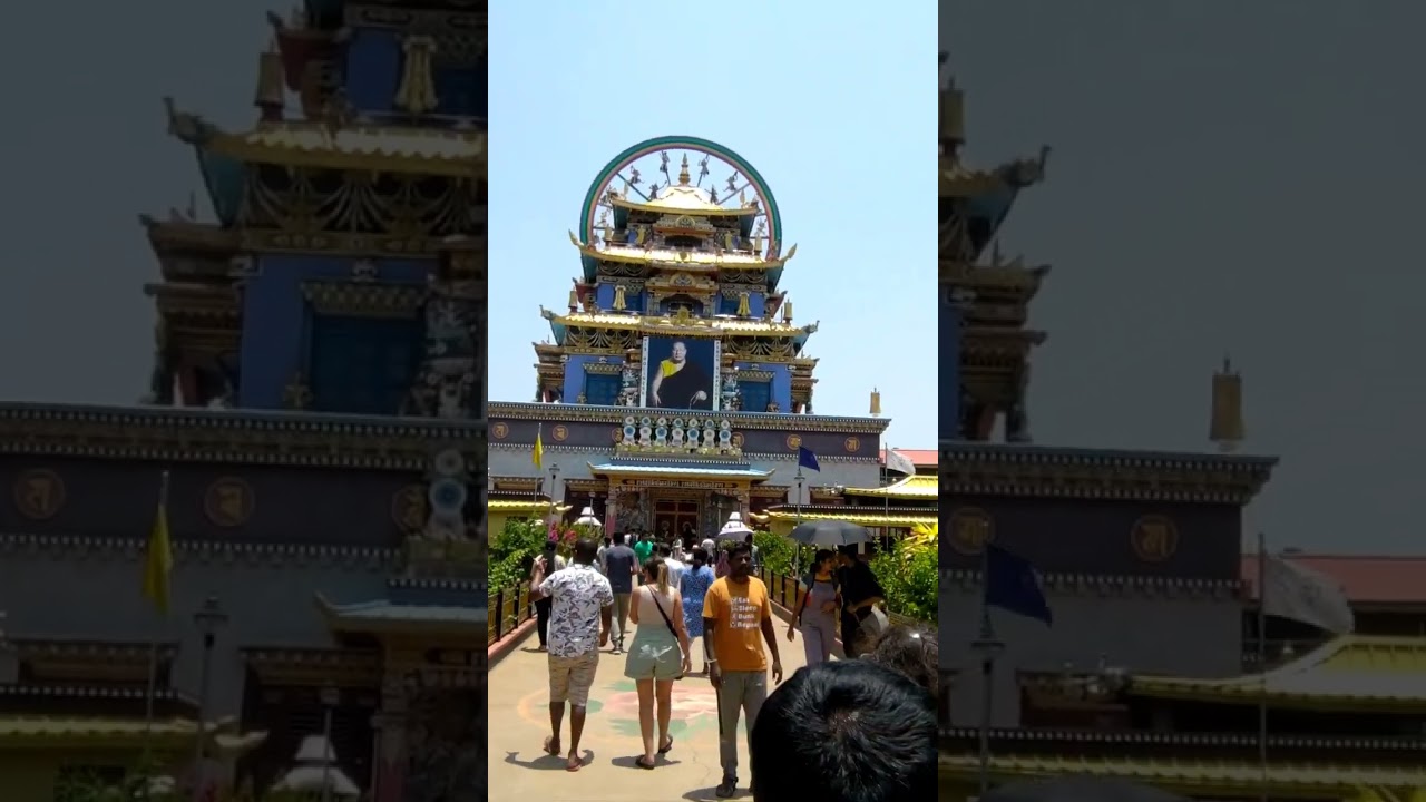 Namdroling Monastery Golden Temple 