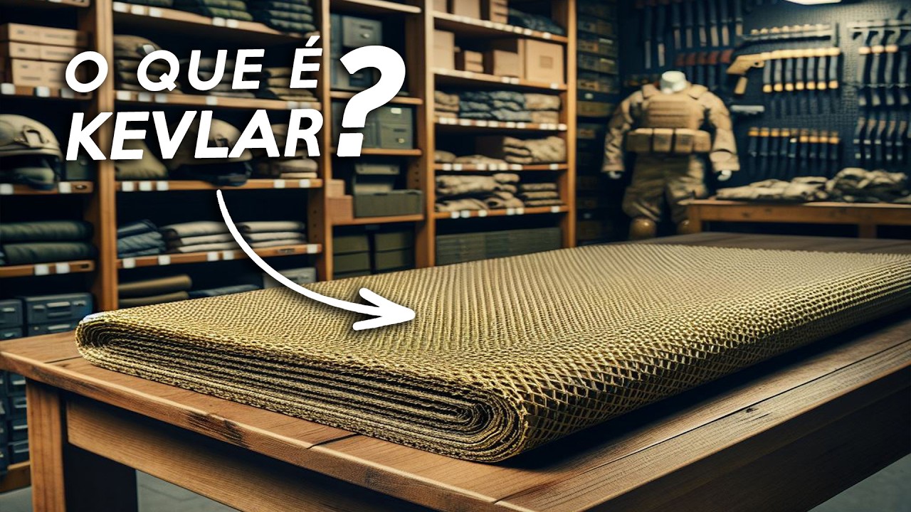 Por que o Kevlar é TÃO RESISTENTE e Quais São Seus Segredos?