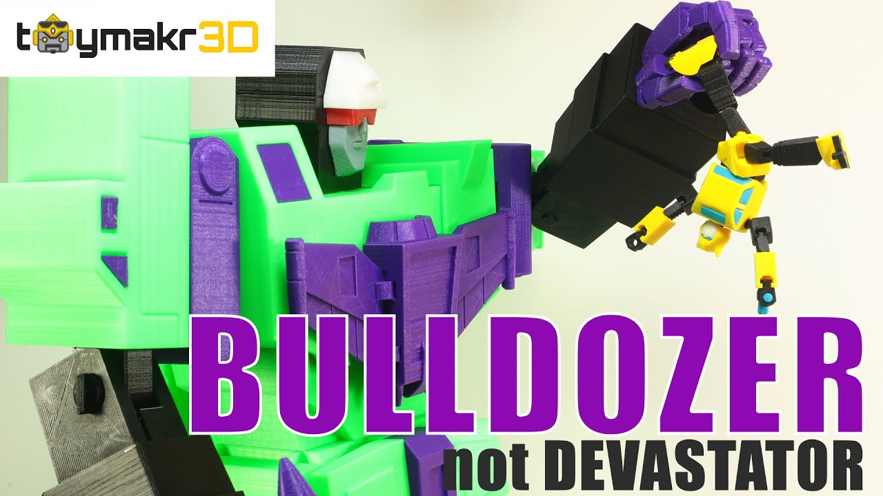 FREE DOWNLOAD G1 TRANSFORMERS DEVASTATOR 54CM Stl files for 3d Printing