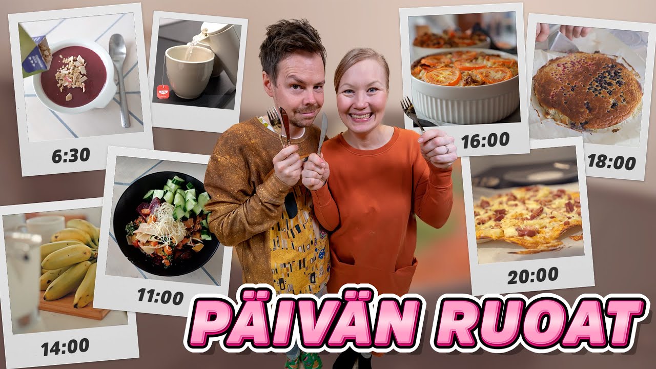 MITÄ SYÖDÄÄN PÄIVÄSSÄ