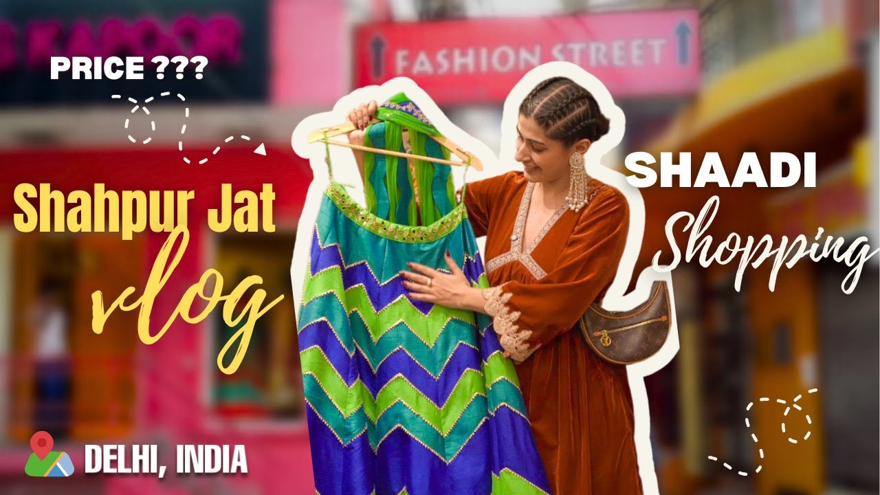Delhi’s Shahpur Jat Market CHEAP or EXPENSIVE?! Bridal to Baraati—Everything in ONE Market!
