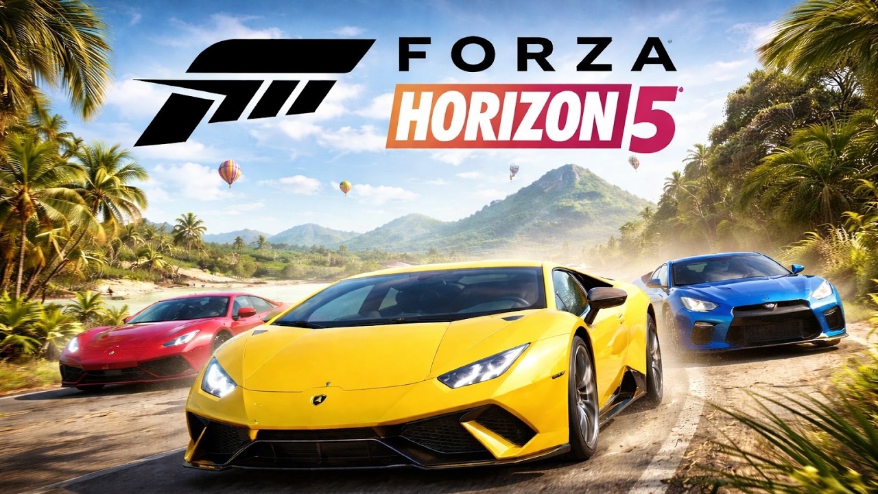 Realistic Car Physics Test | Forza Horizon 5 Gameplay