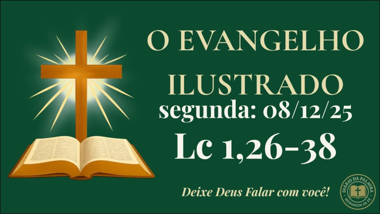 Evangelho de Hoje 08/12 — Maria diz SIM a Deus | Diário da Palavra.