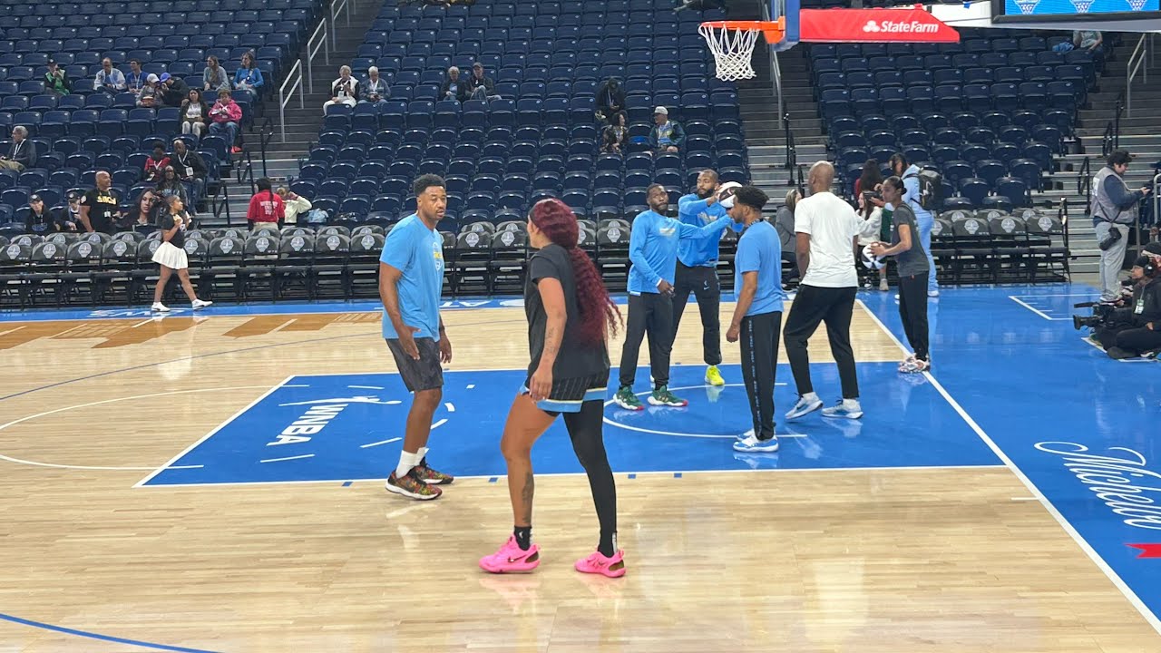 Wintrust Arena Chicago Sky Game Vlog