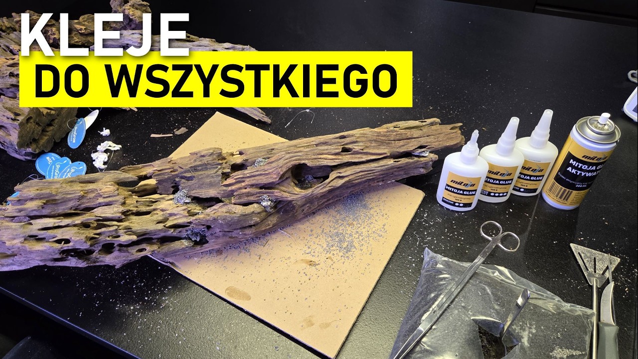Kleje Mitoja Glue - cyjanoakrylowe kleje  do wszystkiego