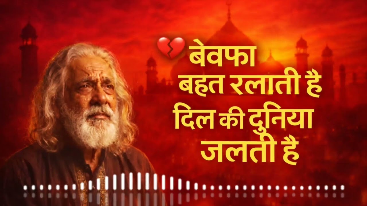 दिल की दुनिया जलती है – बेवफा बहुत रुलाती है | Heart Touching Hindi Qawwali | Sad Sufi Song 2026