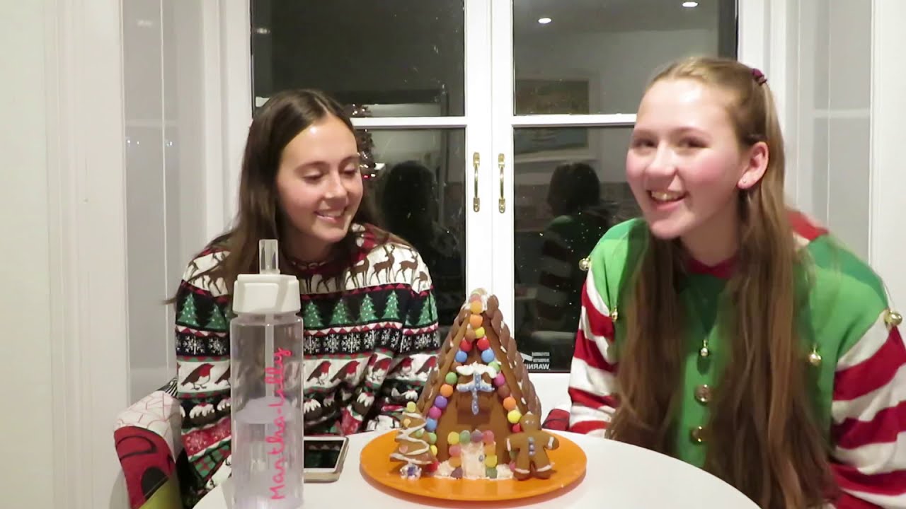 Ticmas day 9: Making a gingerbread house with Tourette’s Syndrome