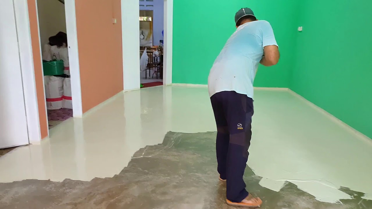 CARA CAT (EPOXY) LANTAI RUMAH KEDIAMAN
