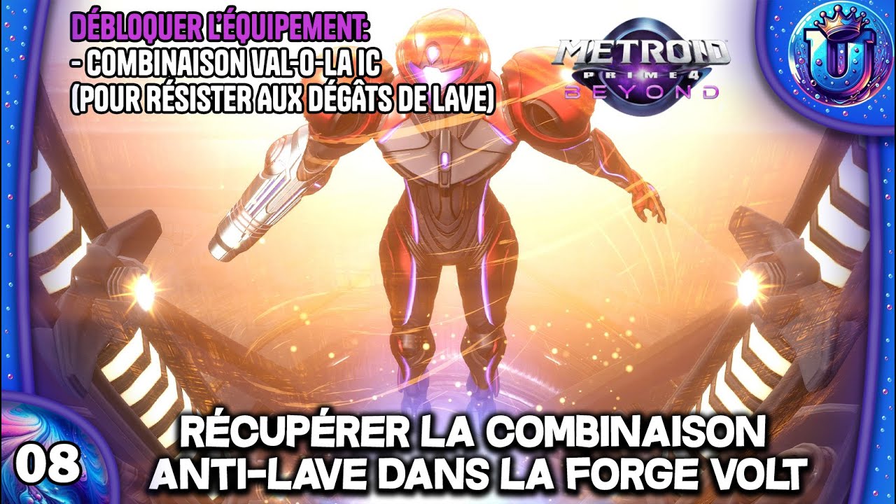 REVENIR À LA FORGE VOLT (COMBINAISON RÉSISTER À LA LAVE) -METROID PRIME 4 BEYOND | LET'S PLAY FR #08