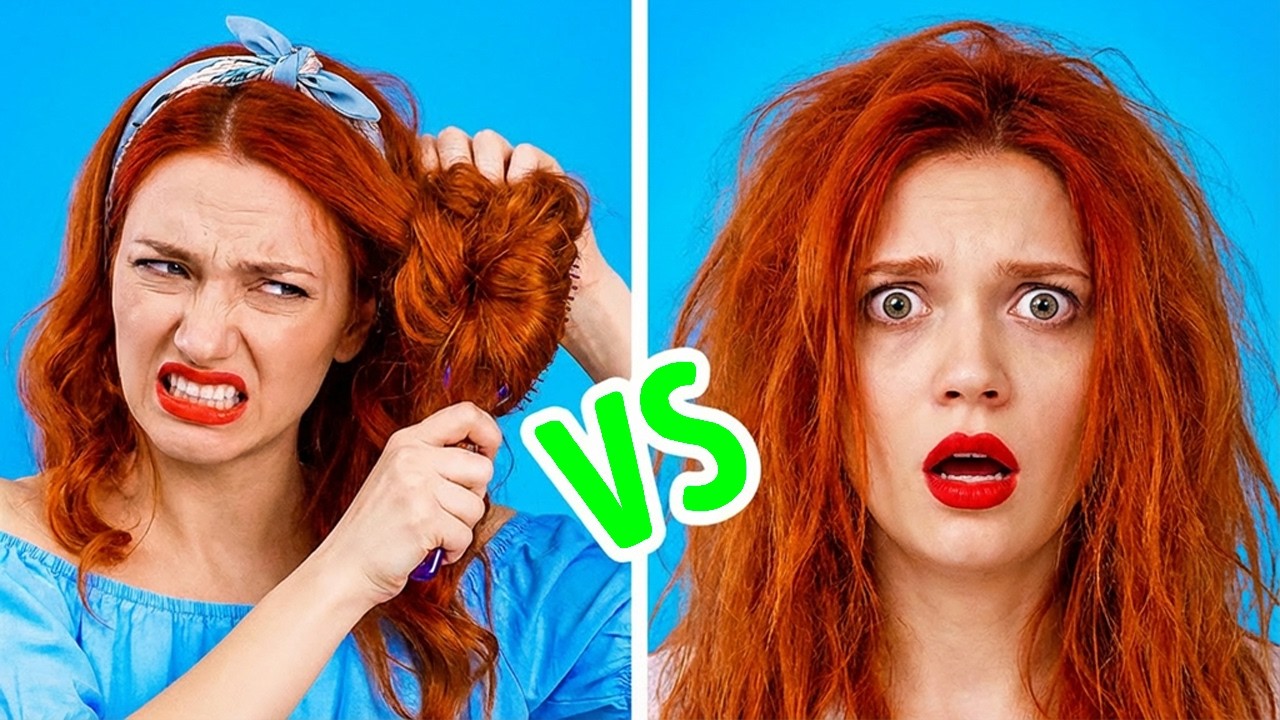NEW COOL Hairstyle! 💇 Best Gadgets & Beauty Crafts by TeenVee