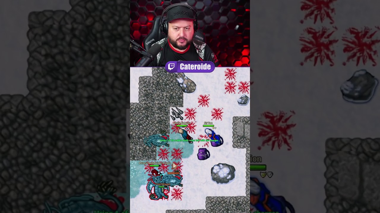 level 100 no Medivia - #medivia #cateroide #funny #gameplay #proplayer #corte #mmorpg&nbsp;#rpg