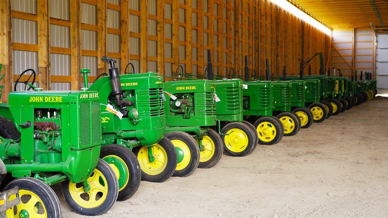 John Deere Antique Tractor Collection Selling in Leduc, Alberta | Ritchie Bros.