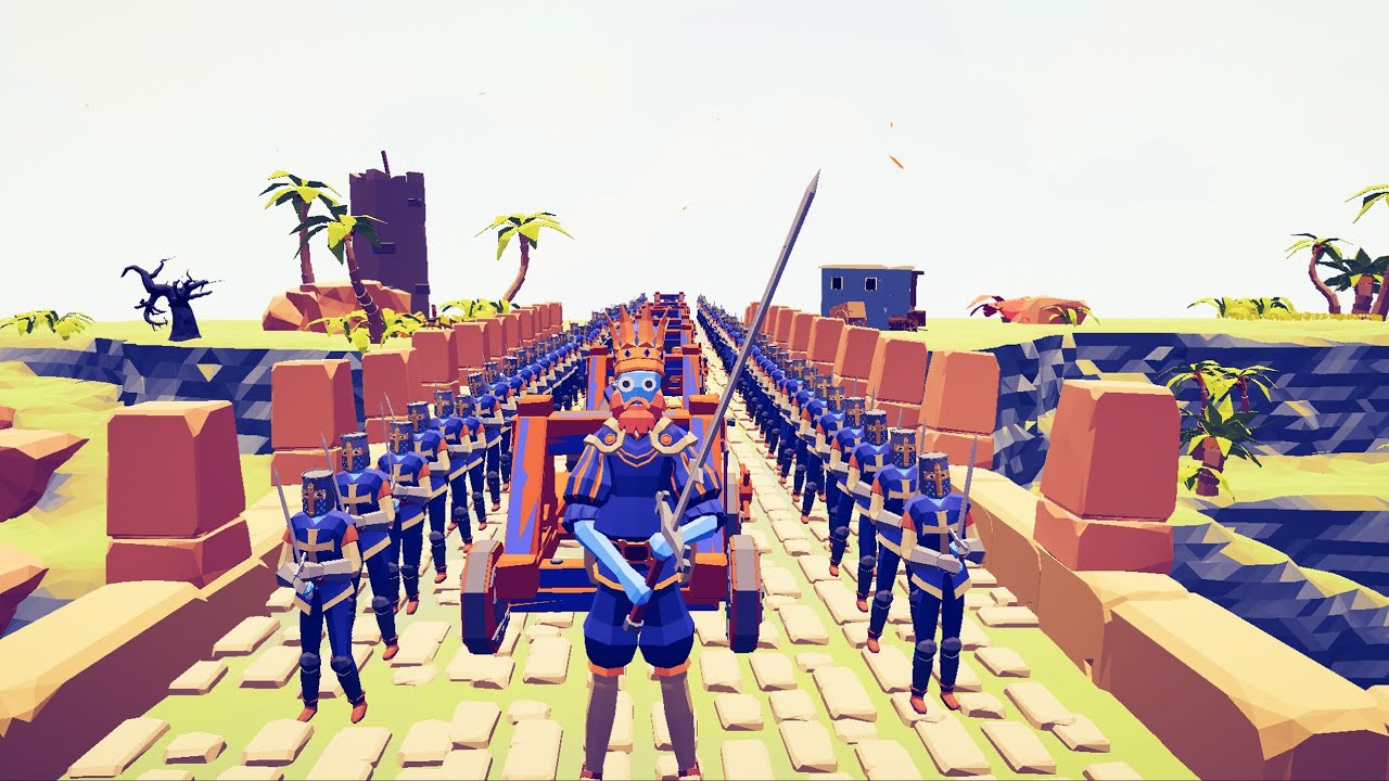 CAN 150x MEDIEVAL SOLDIER KILL ANCIENT KING? - Totally Accurate Battle Simulator (TABS)