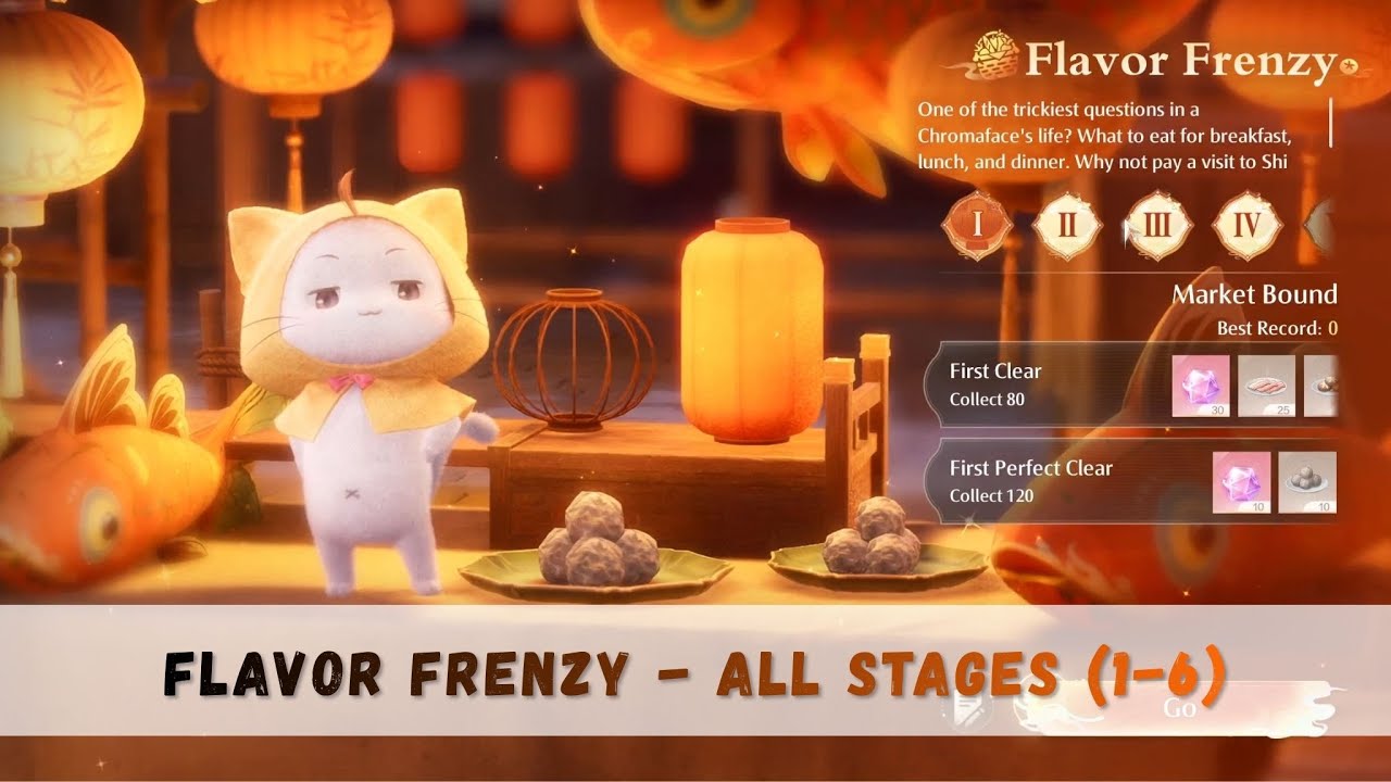 Infinity Nikki - All Stages of Flavor Frenzy