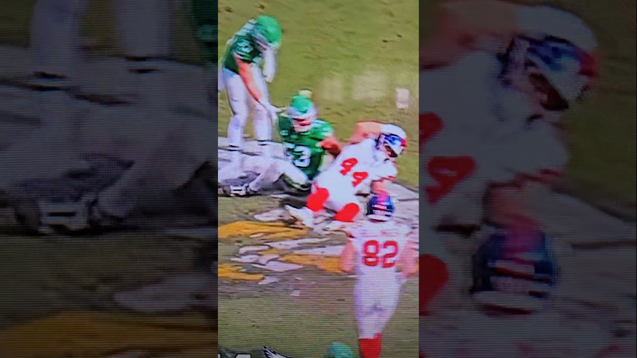 Cam Skattebo suffer nasty leg injury