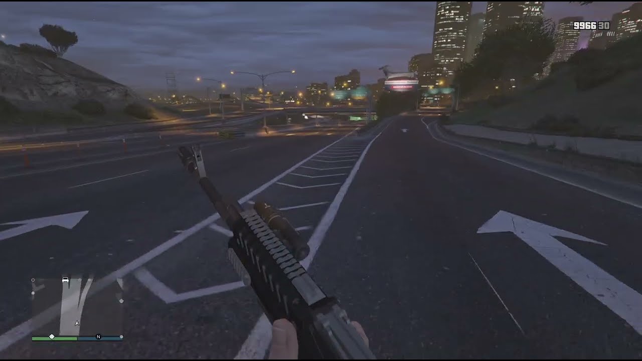 Gta: Breaking news! A crazy man is on the highway!