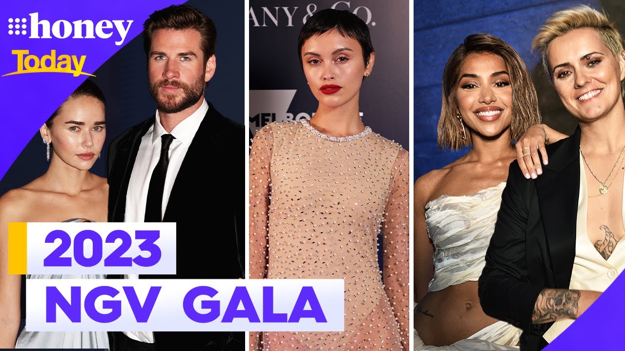 Aussie stars step out in style at the 2023 NGV Gala | 9Honey