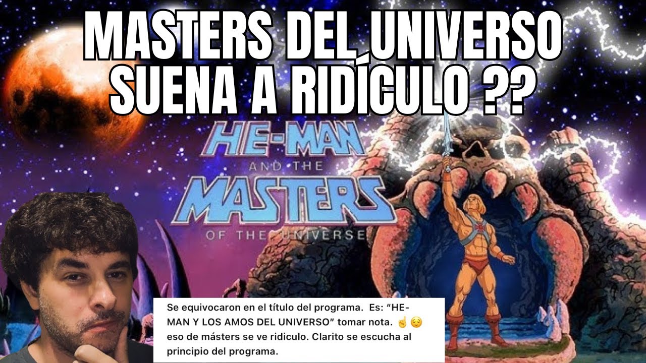 He Man Y Los Masters Del Universo Se ve RIDICULO? Tomad Nota 📝(SUB INGLES-PORTUGES)