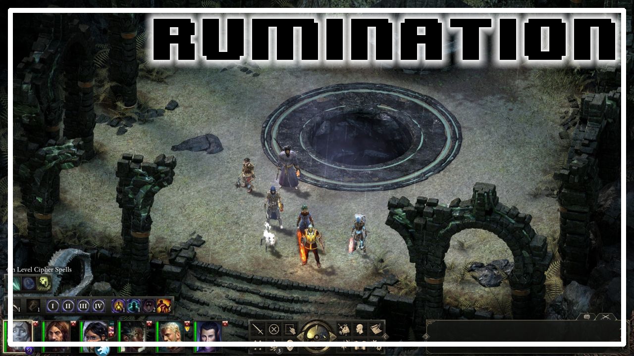 Rumination Analysis on Pillars of Eternity