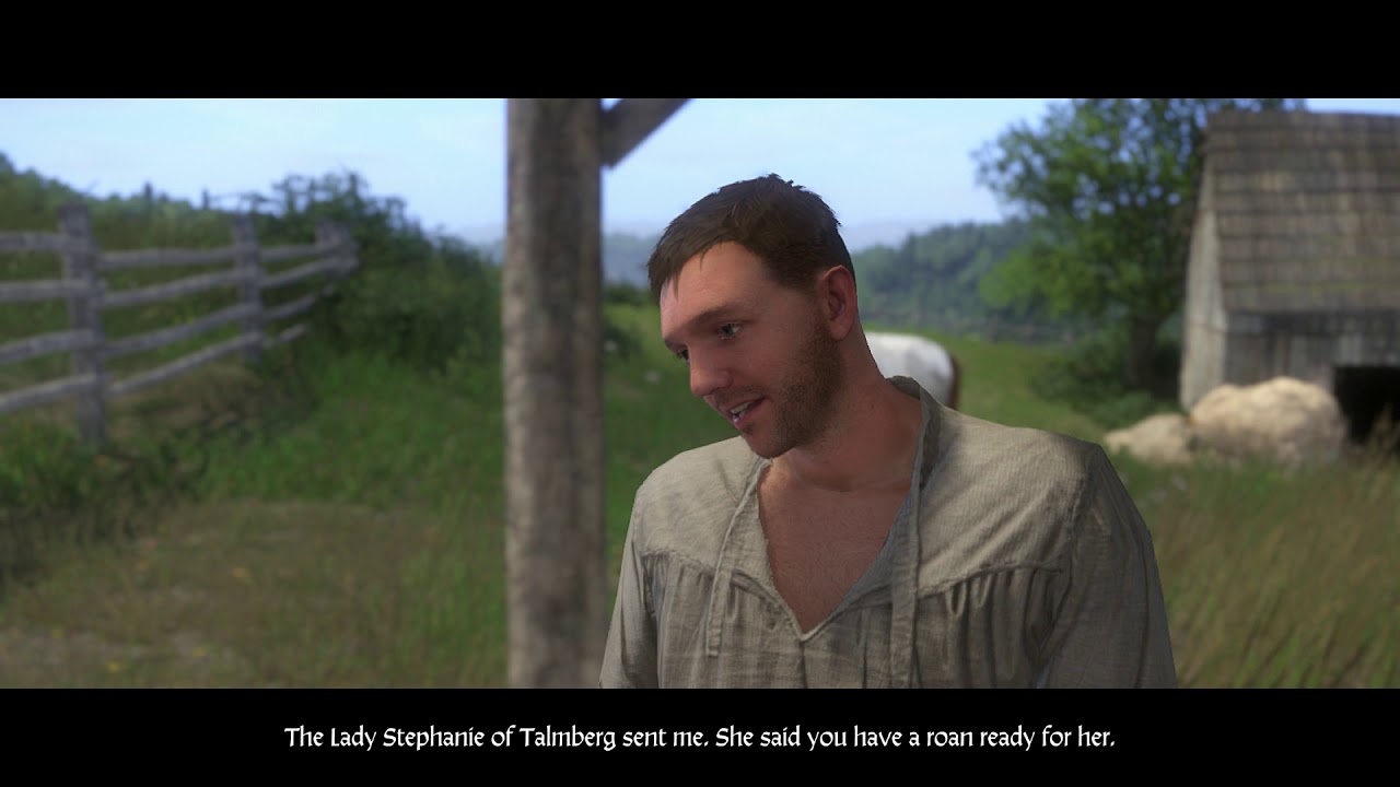 Kingdom Come: Deliverance - Scribe in Uzhitz, Mount the Roan