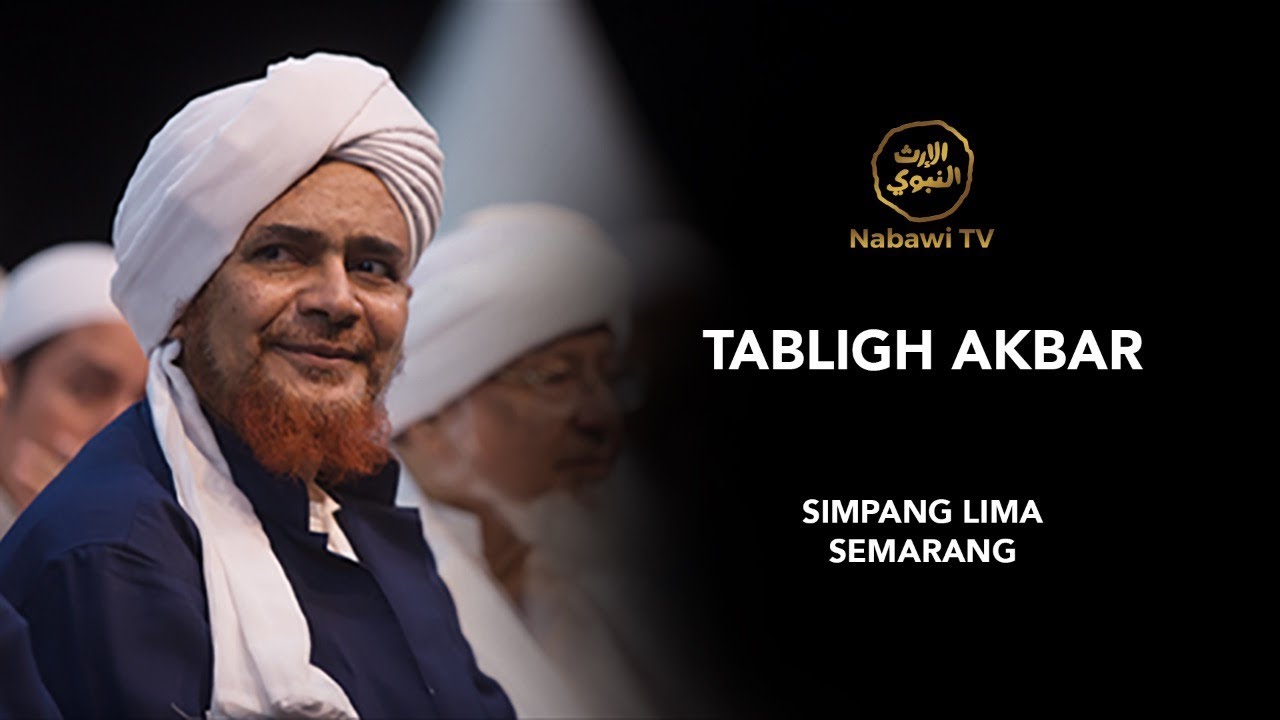 LIVE Multaqo Ulama dan Tabligh Akbar Simpang Semarang (Rihlah Habib Umar bin Hafidz 25-9-2019)