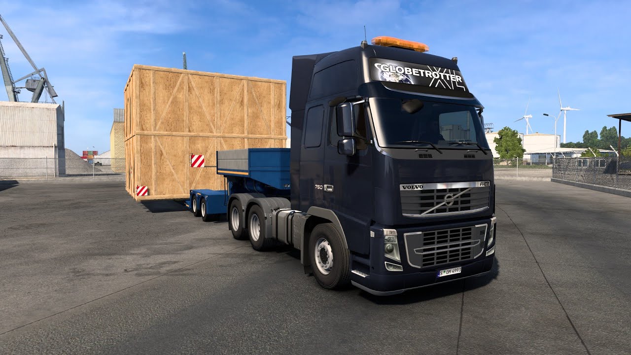 Volvo FH3 Globetrotter XL | Hamburg To Travemunde | Special  Transport | Euro Truck Simulator 2 1.57