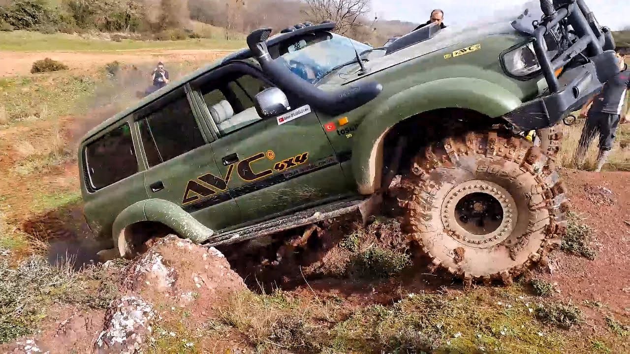 Toyota Land Cruiser HDJ 80 - 40'' - TOSUN Compilation OFF ROAD Extreme