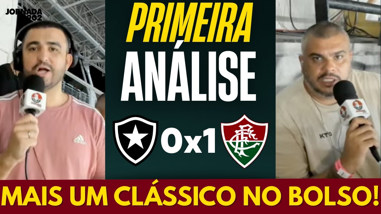 📊 JOGÃO DO FLU EM MAIS UM CLÁSSICO! MUITA POSTURA DO JK! MEIO CAMPO MUITO FORTE! CLASSIFICADOS!