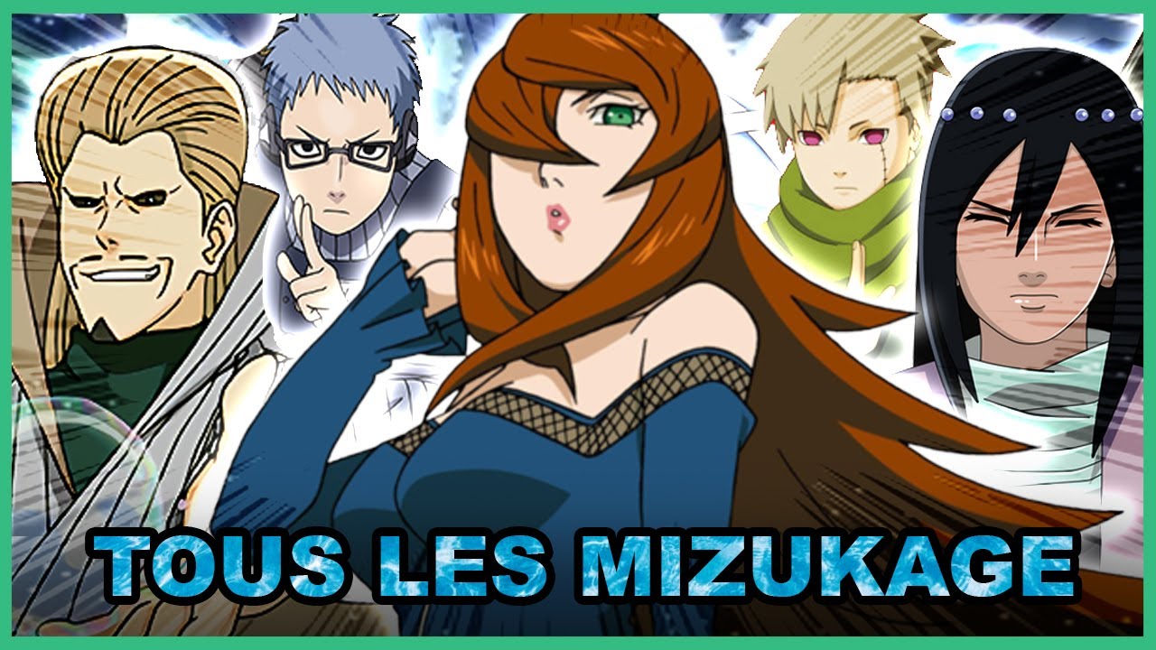 Les 6 Mizukage et leurs Pouvoirs Expliqués ! (Naruto shipuden - Boruto)