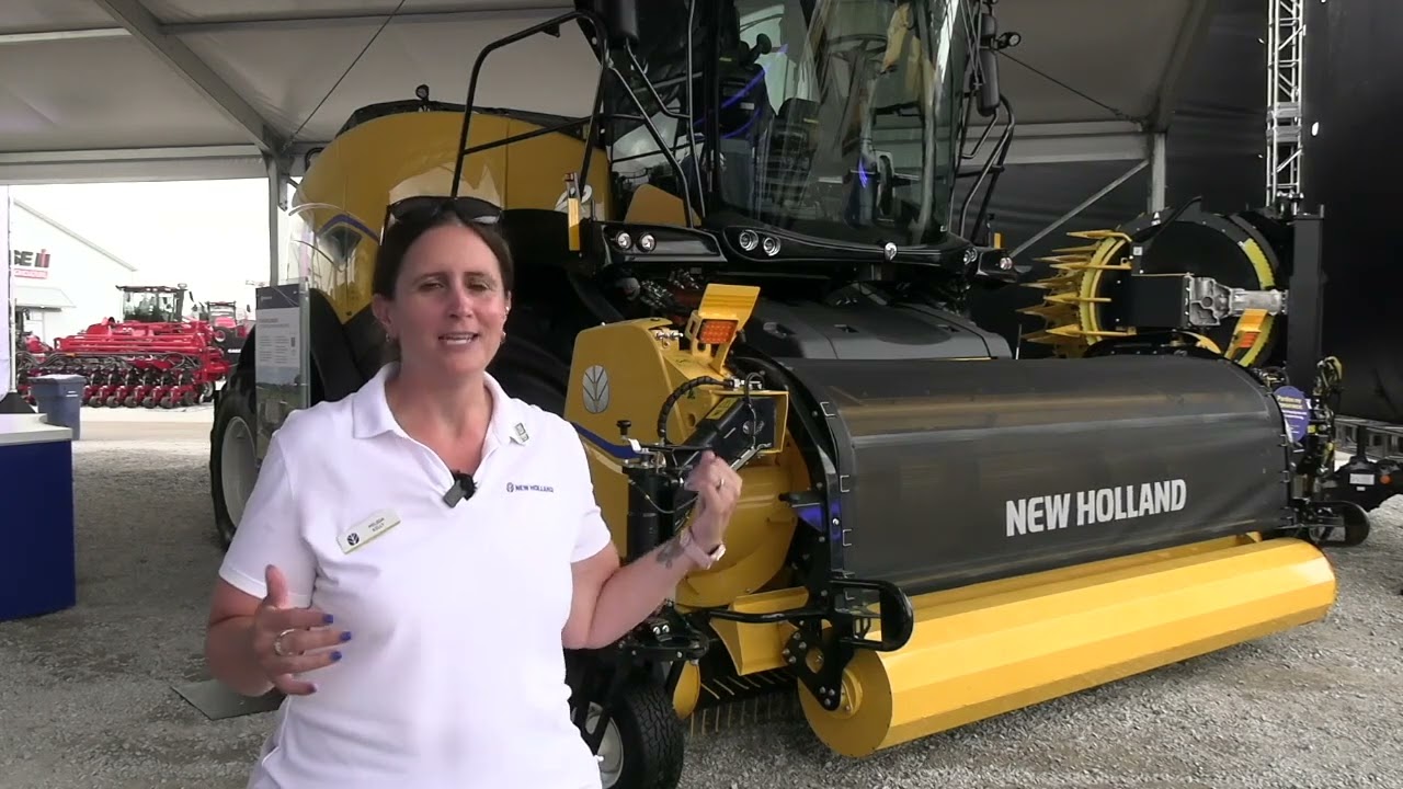 Множество усовершенствований для самоходных кормоуборочных комбайнов New Holland 2025 года