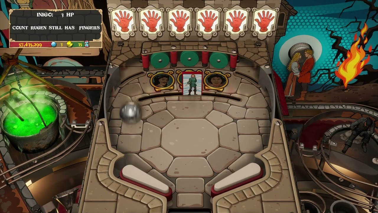 127M Personal Best! Wizard Mode Beaten! - The Princess Bride Pinball - Rank 16 | Pinball FX
