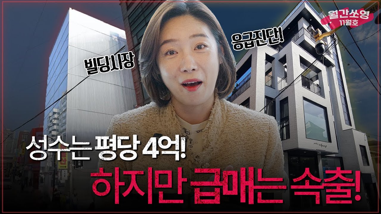 성수 4억 시대, 그러나 주의하세요! 불장은 아직입니다 🏢월간쏘영 11월호