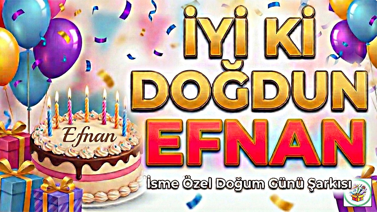 С Днем Рождения EFNAN 🎂 Песня на день рождения с именем | Happy Birthday