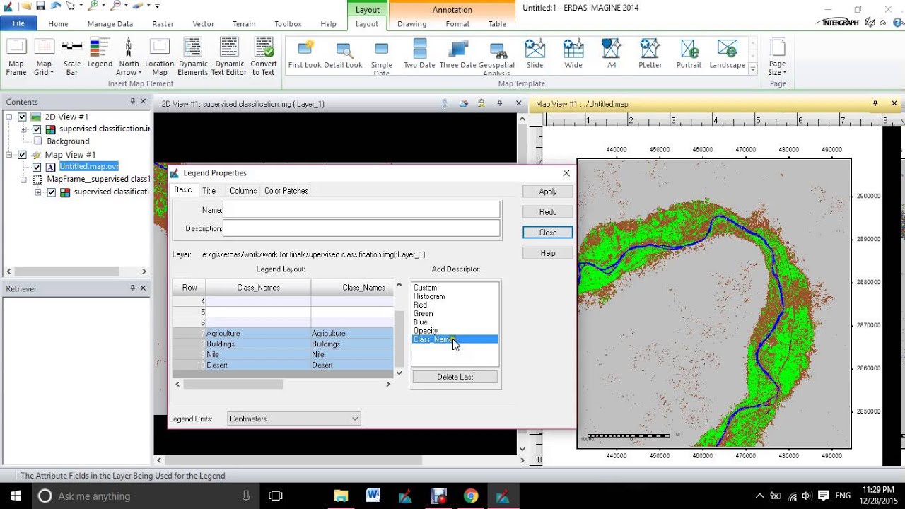 Map Composer / Layout - إخراج الخريطة / الطباعة