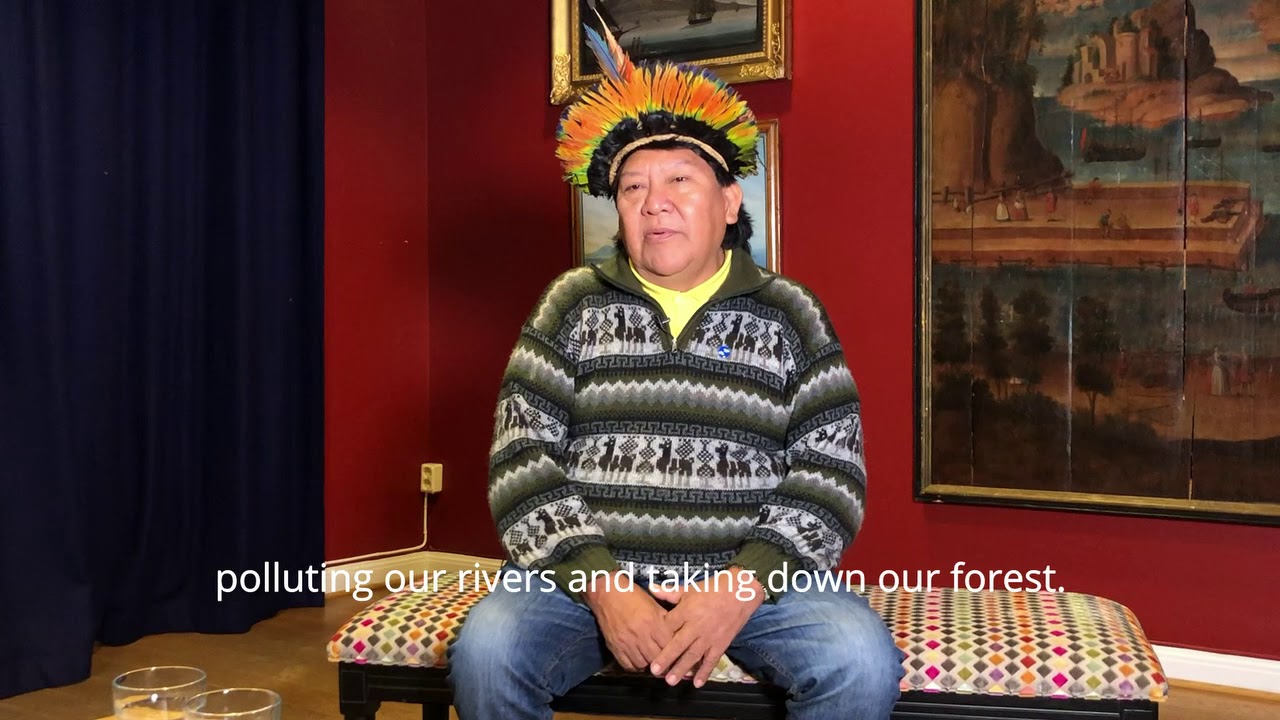Davi Kopenawa, Shaman of the Yanomami tribe of Brazil