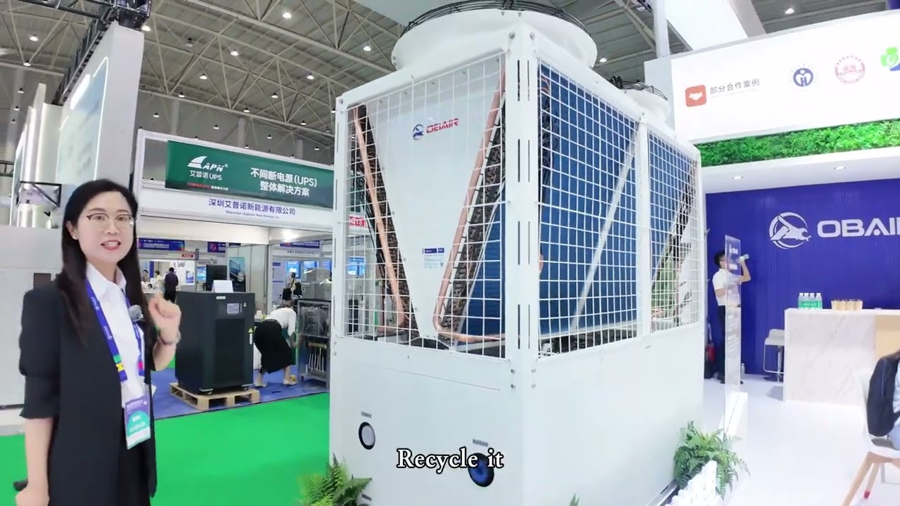 OBAIR Makes Its Debut at CHCC 2025 - Introduction to the 'OBAIR Four-Pipe Modular Unit'