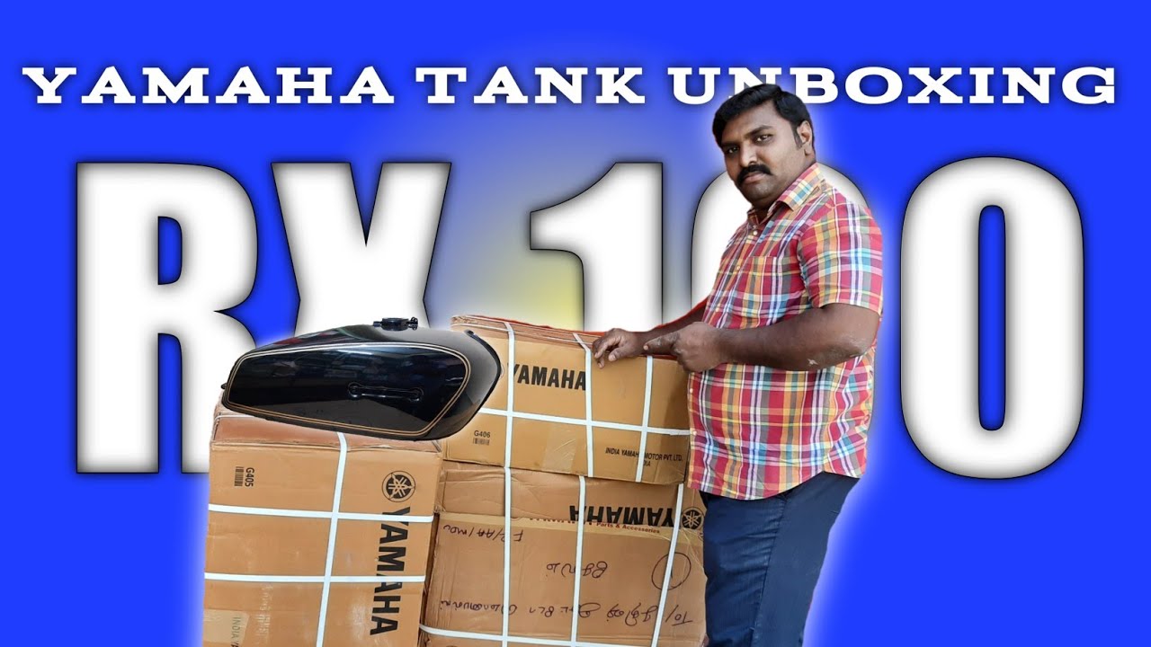 #Yamaha #rx100tank #UNBOXING 🤩 | after 200 days | #rxdesignmaker