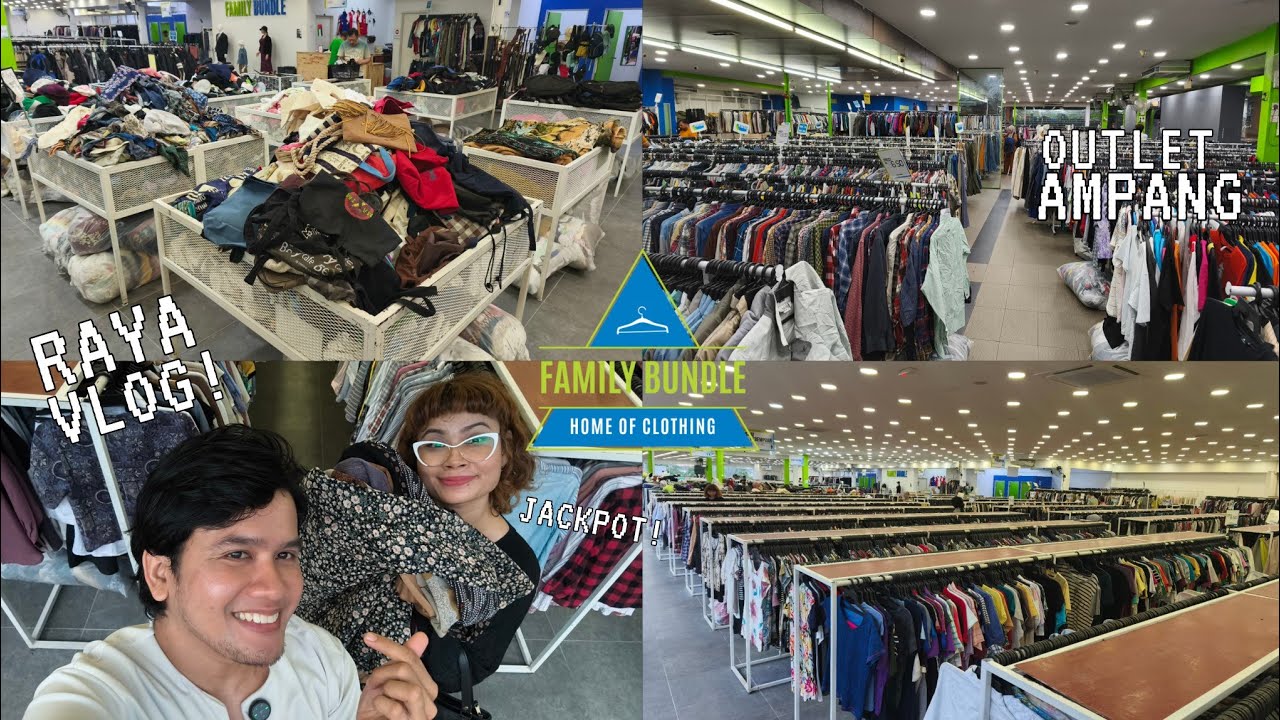 FAMILY BUNDLE AMPANG | MALAYSIA THRIFTING VLOG | THE MOST REALISTIC SHOPPING VLOG