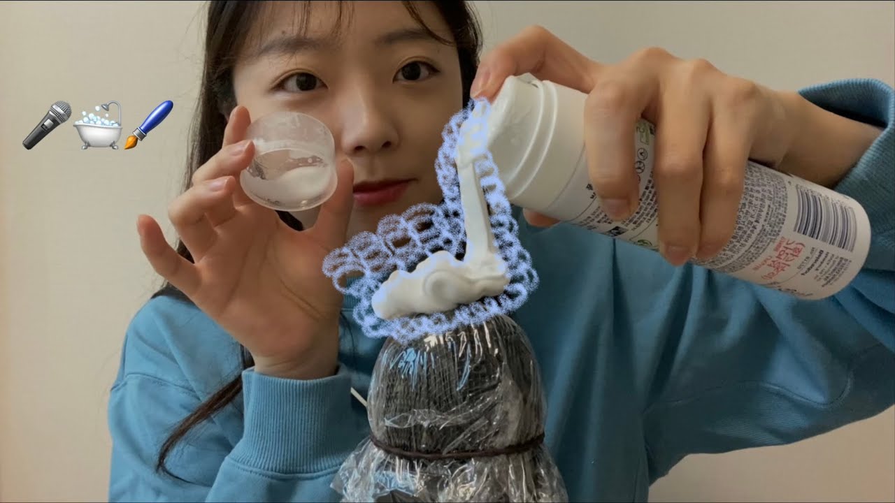 ASMR | 자극적인 듯, 간지러운 듯 마이크 랩 브러슁 | Stimulating, ticklish asmr, brushing asmr