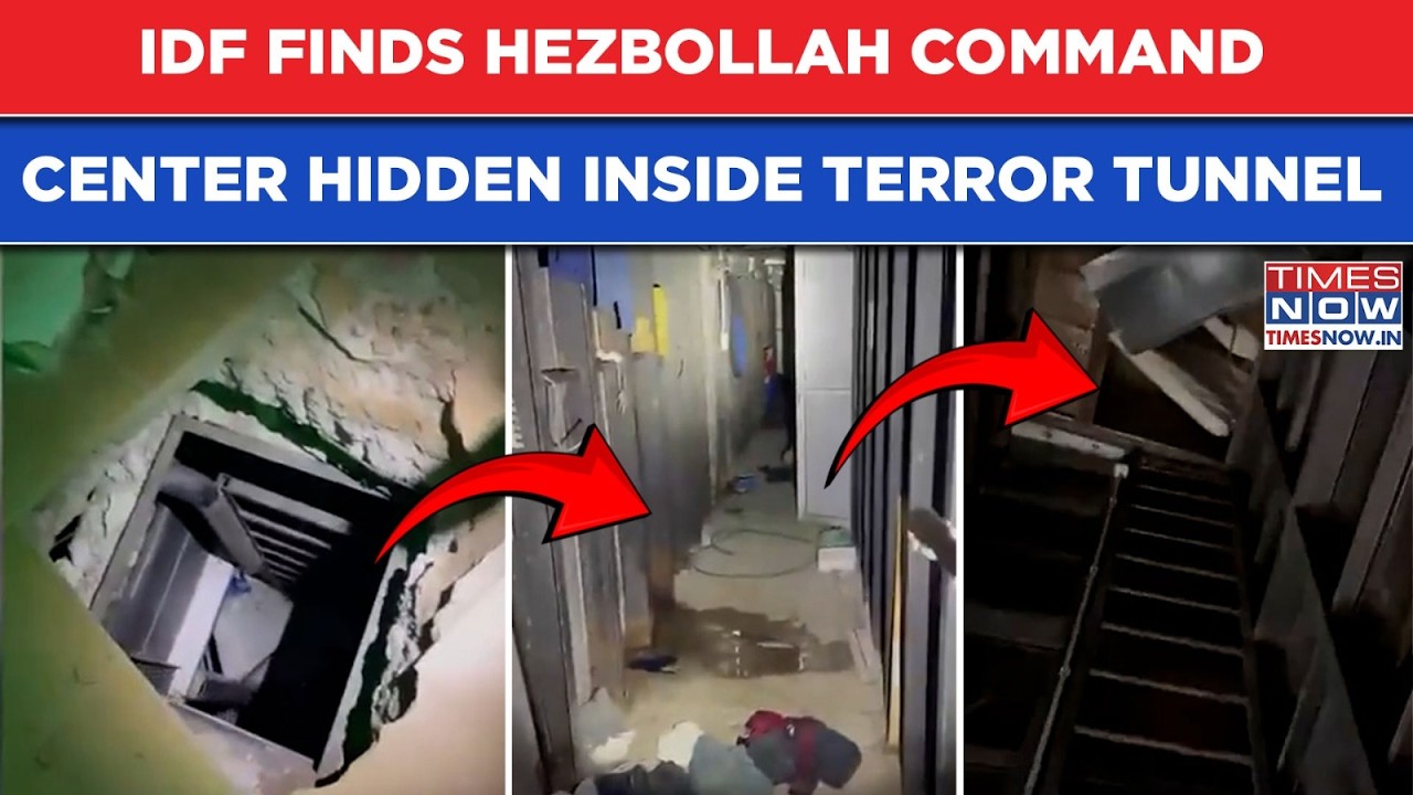 IDF Finds Hezbollah Command Center Hidden In Terror Tunnel 25 Meters Below CLOTHING STORE, WATCH