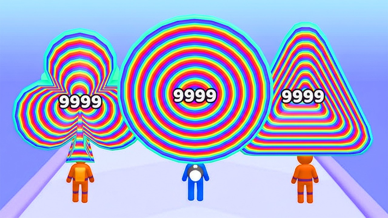 New Satisfying Mobile Game Rainbow Circle Boy 🔥😱 All Levels Unlocked! 4K Ultra HD