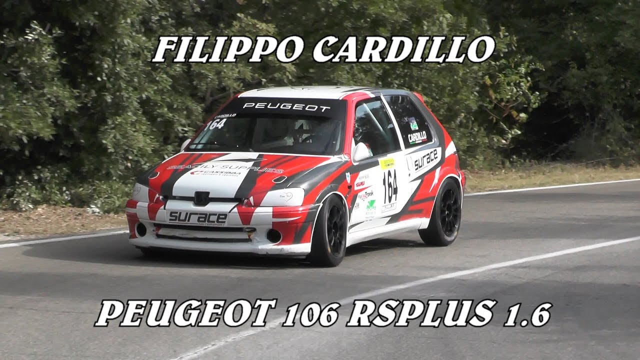 SALITA DELLA CASTELLANA 2023 - ORVIETO | FILIPPO CARDILLO | PEUGEOT 106 RS PLUS 1600 | VIDEOCLIP