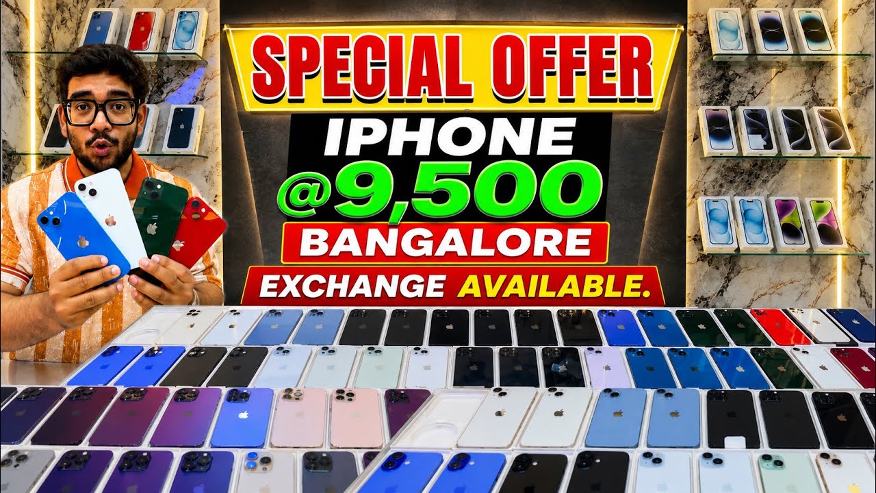 Hurry Up Lowest Price used iPhones in Bangalore &ndash; ₹9,500 