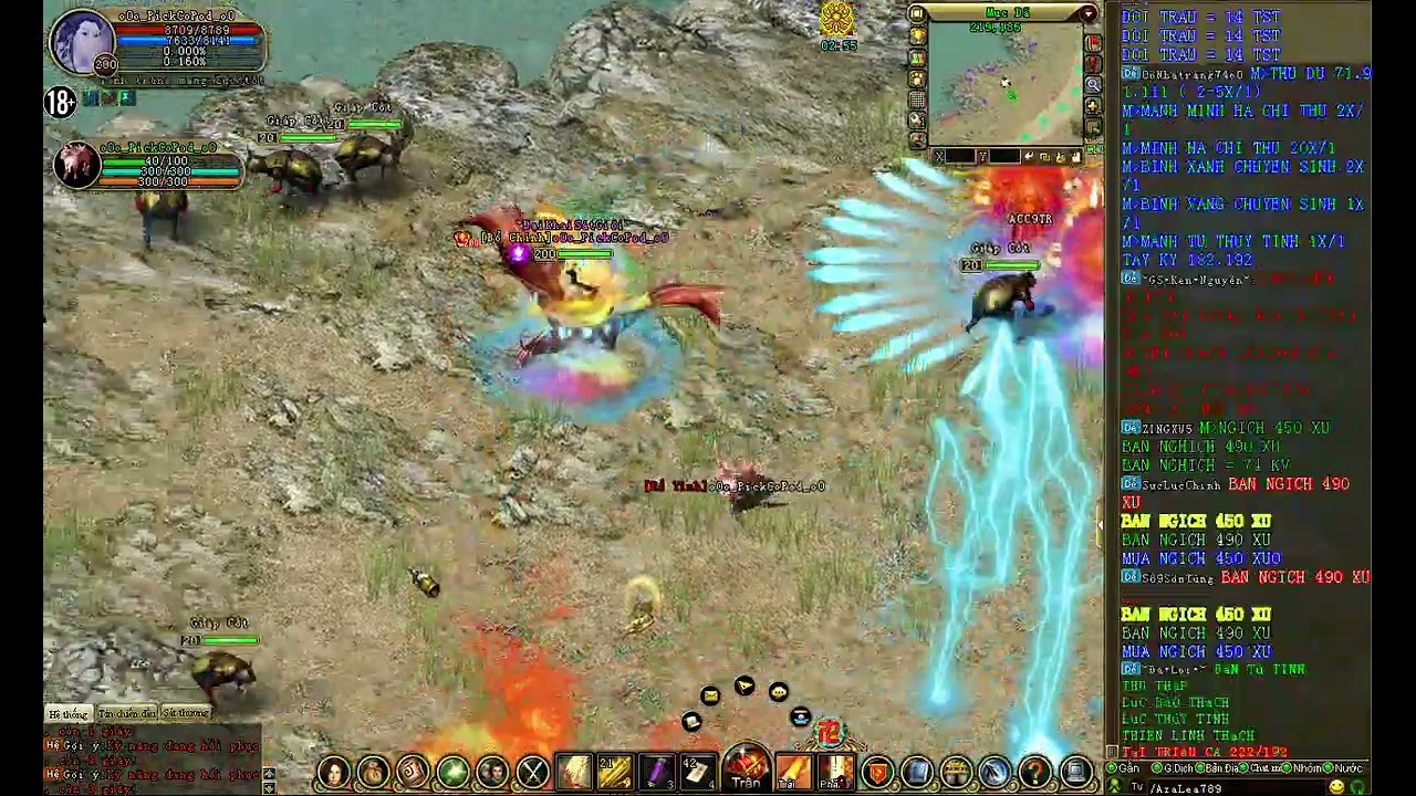Pk đạo sĩ và dị nhân cực cuốn |Kilothar Game Phong Thần