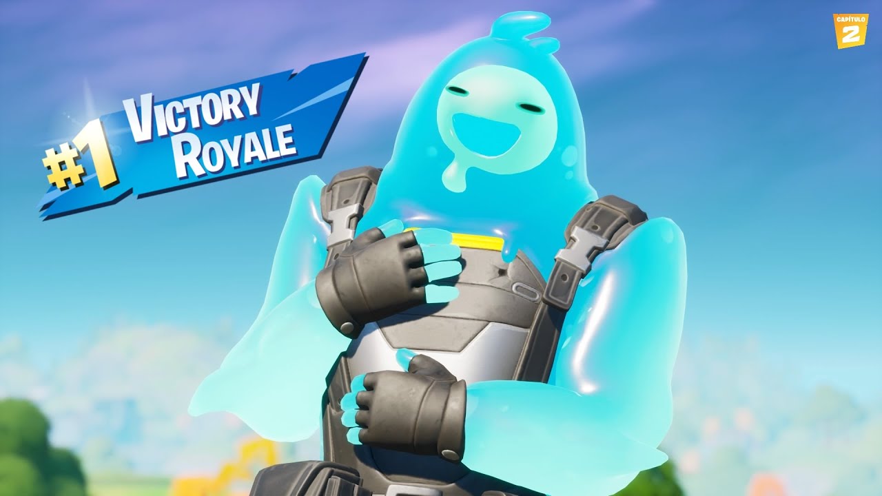 Victoria con la skin BLANDITO Fortnite