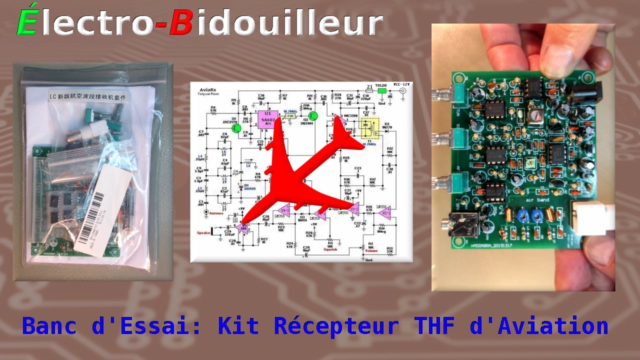 EB_#120 Banc d'Essai: Kit de Récepteur THF (VHF) d'Aviation