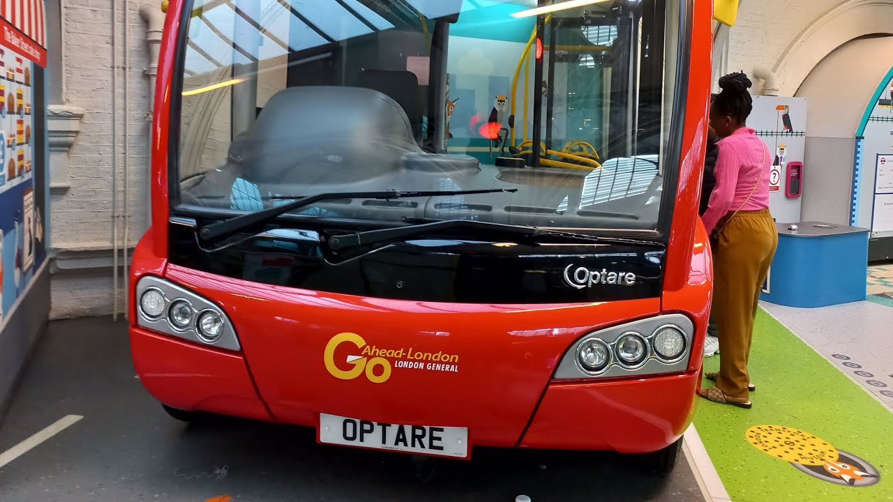 Go ahead London Optare Solo SR (OS1) at London Transport Museum