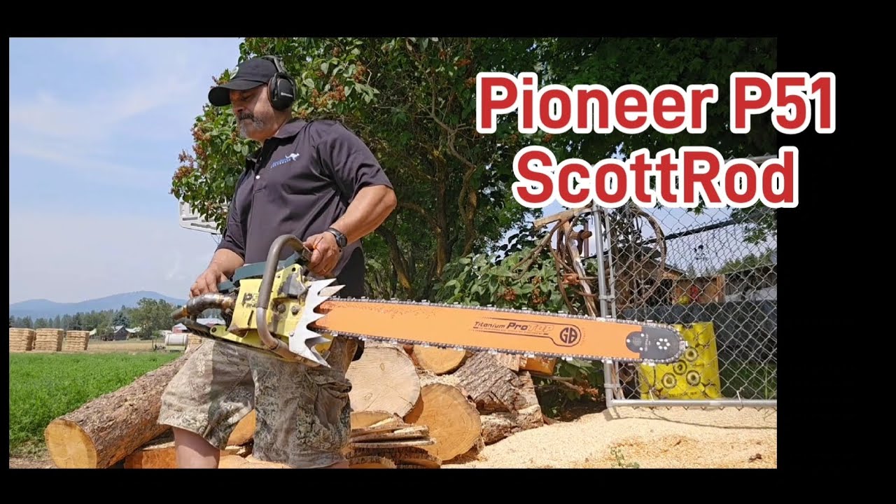 Pioneer P51 Ported Modification. #firewood #chainsawman #teamwork #inspiration #kindness #gopro