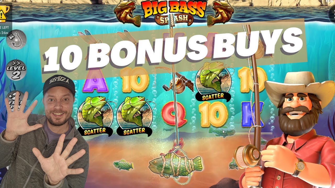 BIG BASS SPLASH - 10 BONUS BUYS FINALE