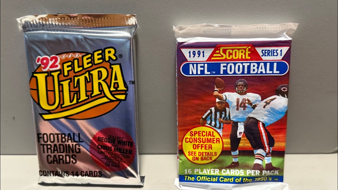 Moon Man, Rookies and Big Pads!! #fleerultra #scorefootball @RandRcollectibles 